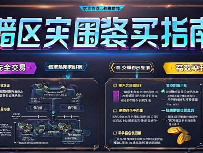 暗区突围装备买卖指南，安全交易与高效变现技巧