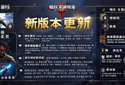 暗区突围版本改动解析，新内容与优化一览
