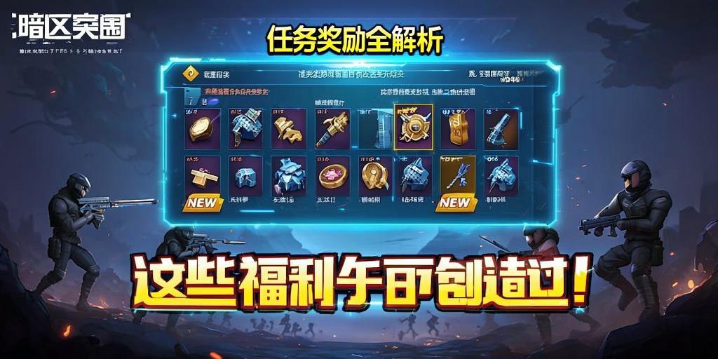 暗区突围任务奖励全解析，这些福利千万别错过！ 第1张