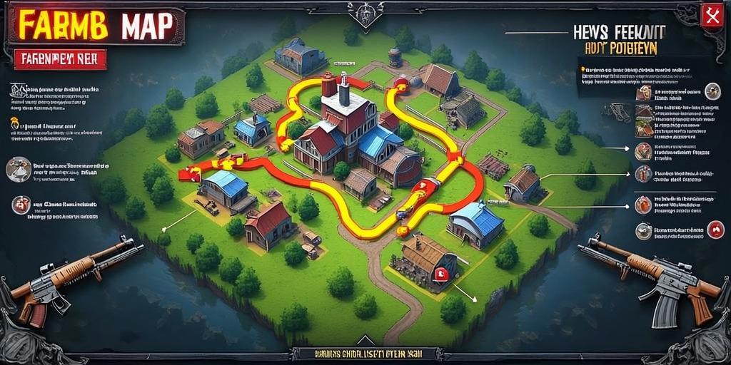 暗区突围农场地图攻略,轻松搜刮与撤离技巧 第1张 暗区突围农场地图攻略,轻松搜刮与撤离技巧 第1张