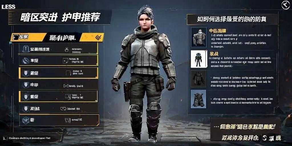 暗区突围护甲推荐,如何选择zui适合你的防具? 第1张 暗区突围护甲推荐,如何选择zui适合你的防具? 第1张