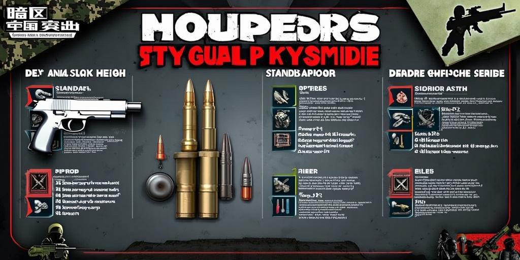 暗区突围子蛋选择指南,让你的火力更精准 第1张 暗区突围子蛋选择指南,让你的火力更精准 第1张