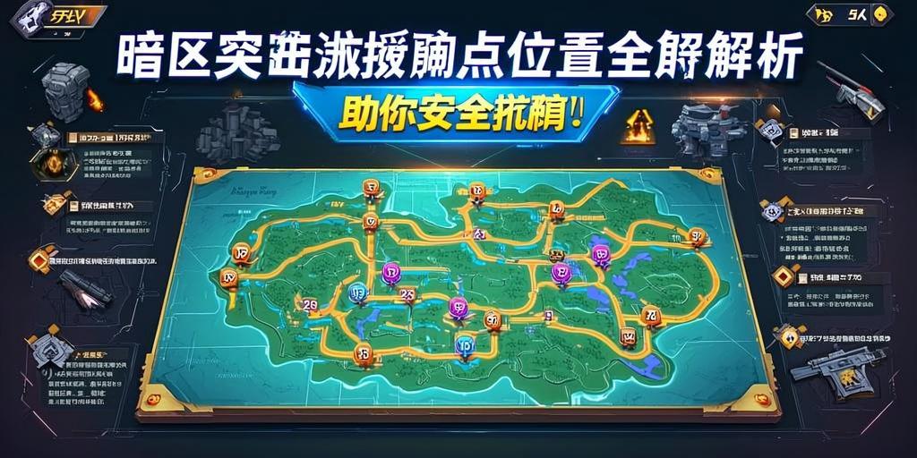 暗区突围撤离点位置全解析,助你安全撤离! 第1张 暗区突围撤离点位置全解析,助你安全撤离! 第1张