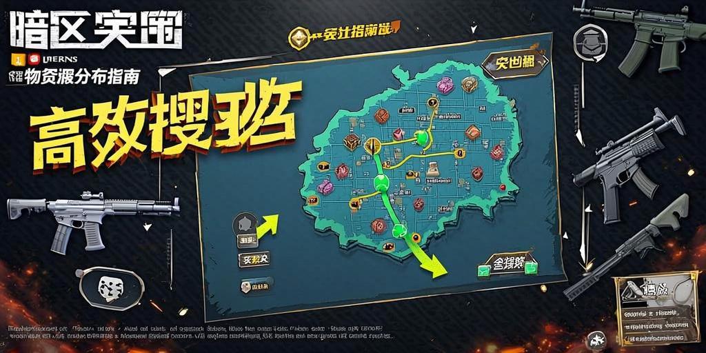 暗区突围物资分布指南，高效搜刮，安全撤离 第1张